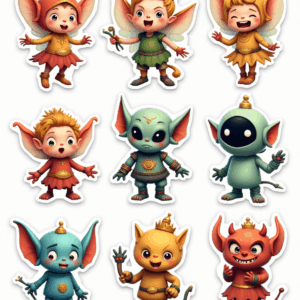 Mood Stickers - Sheet v7